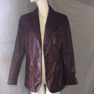 Vintage Etienne Aigner Leather Jacket